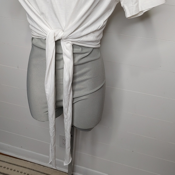 Aritzia Wilfred tie waist tee size S - Picture 3 of 12